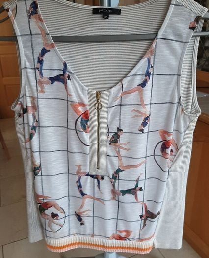 White Sleeveless Dressy Top