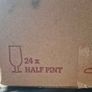 24 Birra Moretti half pint glasses Image 4