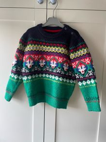 Dunnes Christmas fairisle matching family jumper