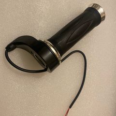 BRAND-NEW 1 pieces E-Bike Twist Speed Handlebar 12v 24v 36v 48v Universal Black Electric Scooter Twist Bike E-Bike Throttle Grip