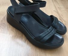 Ecco Leather Sandals Size Uk 7 ( Eu 40)