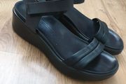 Ecco Leather Sandals Size Uk 7