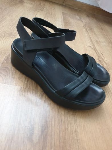 Ecco Leather Sandals Size Uk 7