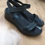 Ecco Leather Sandals Size Uk 7 Image 2