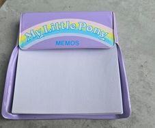 Rare HTF Memos Stationary 1980s MLP G1 My Little Pony Accessories