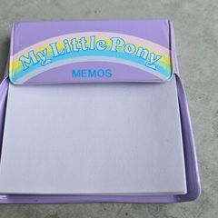 Rare HTF Memos Stationary 1980s MLP G1 My Little Pony Accessories