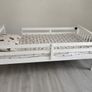 Wooden frame single bed plus mattress Image 2