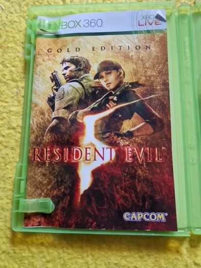 Resident Evil 5 Gold Edition xbox 360 games Original