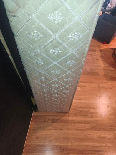 Solid Single Divan Bed Base with Matching Headboard  Clean & Sturdy Condition