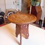 Vintage hardwood plant stand Image 6