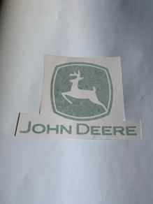 John Deere decal  Sticker tractor