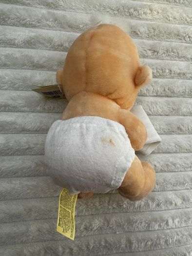 Playmakers Animals rare Baby in glasses approx. 20 cm. no eyes Dirty Plush Please look at the pictures