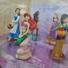 Official Disney Store Princess Figurine Set - Complete 5 Piece