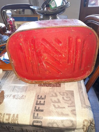 Old Steel Petrol Tank commonly used for Outboard Boat Motors in the 70s and 80s Postage Available or Collection on all my items