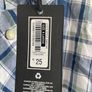Men's navy check shirt size xl Image 2