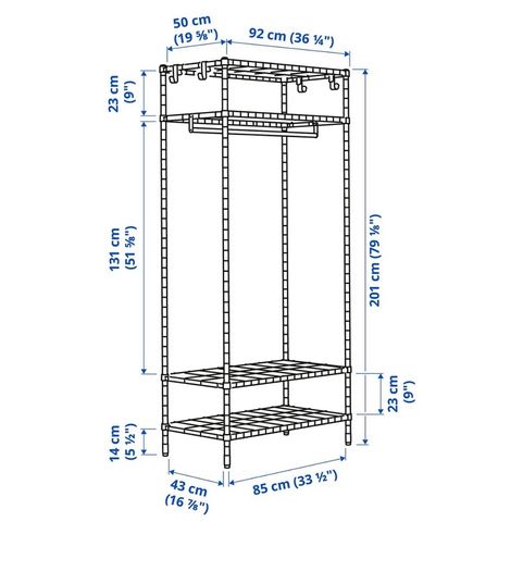 shelf and shoes hack