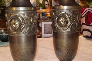 Art Nouveau Brass Vase, Beldray,