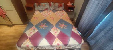 Queen Size Bed With Divan Base
