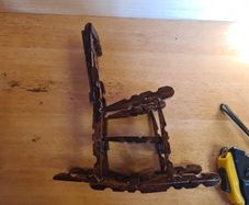 miniature peg chair
