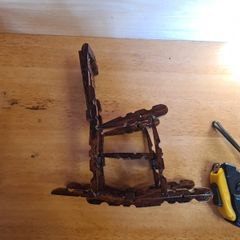 miniature peg chair