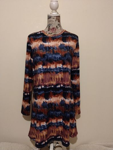 Beautiful Colourful Dress, New With Tags