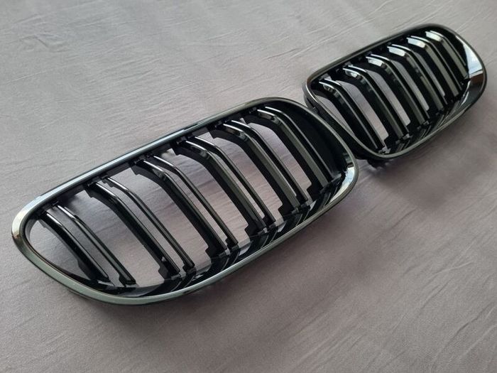 BMW 3 Series E92 E93 Lci Gloss Black Kidney Grilles Brand New
