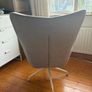 Grey Swivel Chair Image 3