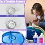 Epoxy Resin Crystal Clear Kit- 1 Gallon /128oz - Casting Resin for Jewellery DIY Art Craft Resin Coating Easy Cast Epoxy, with Sticks/Plastic Spreader/Graduated Cups/Pairs Gloves/Instructions (FREE POSTAGE) Image 5