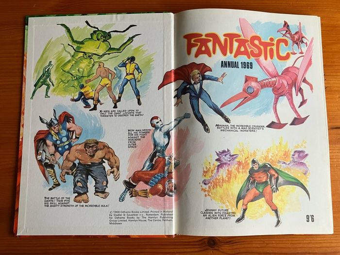 Comic: 'Fantastic' annual 1969