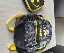 Boys Batman bag and lunch bag