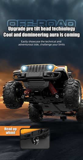 Exceed Level 3 Light Control High Speed RC Jeep