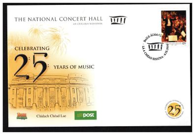 2006 Ireland 25th Anniversary of the National Concert Hall in Dublin Commemorative Stamp An Post First Day Cover (FDC)