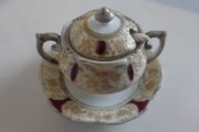 SUGAR BOWL - Underplate &amp; Spoon - Noritake