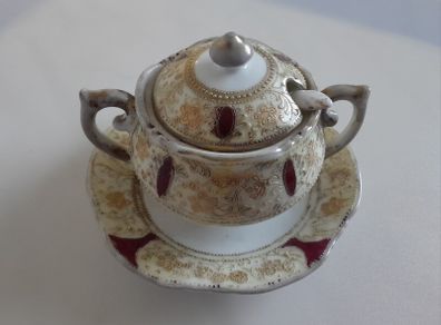 SUGAR BOWL - Underplate & Spoon - Noritake