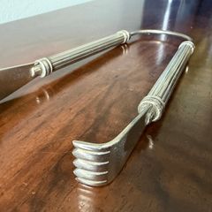 Vintage Metal Ice or Sugar Tongs