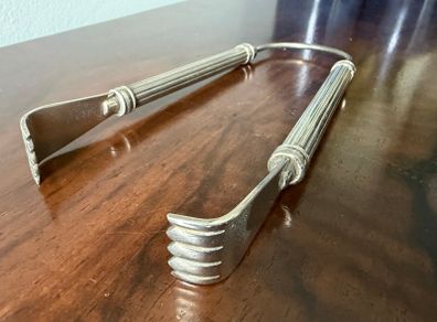 Vintage Metal Ice or Sugar Tongs