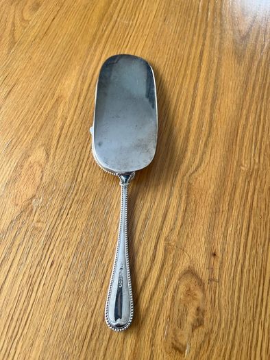 Antique Silver Plate Crumbler