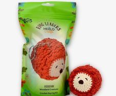 Hedgehog Crochet Keyring Kit
