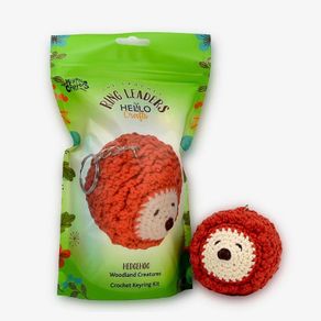 Hedgehog Crochet Keyring Kit