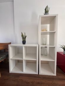2X Ikea Kallax shelving units