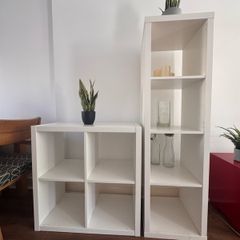 2X Ikea Kallax shelving units