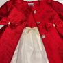 girls 2 piece outfit dress and coat Image 2