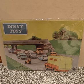 Atlas Dinky Reproduction tin sign