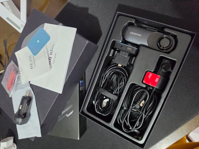 DDPAI Mola N3 Pro Dash Cam + 64GB Memory Card
