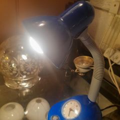 Vintage Desk Lamp /Clock