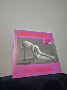 Madonna CONFESSIONS II Limited edition red vinyl