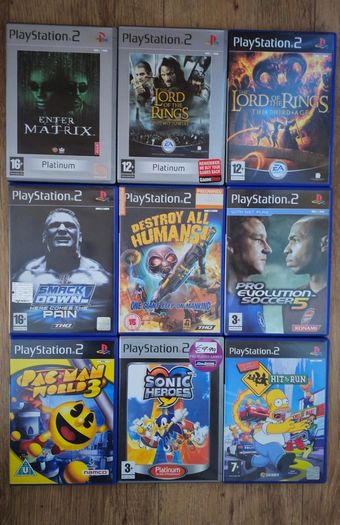 Playstation 2 and Games PS2