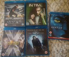 Blurays x 5