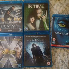 Blurays x 5