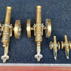 Vintage Brass Cannons...X 4